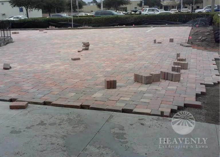 Paving the parking lot